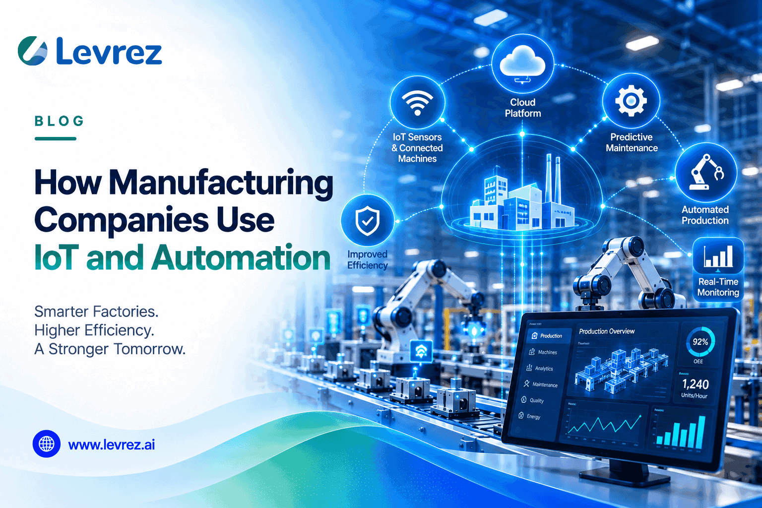 How Manufacturing Companies Use IoT and Automation