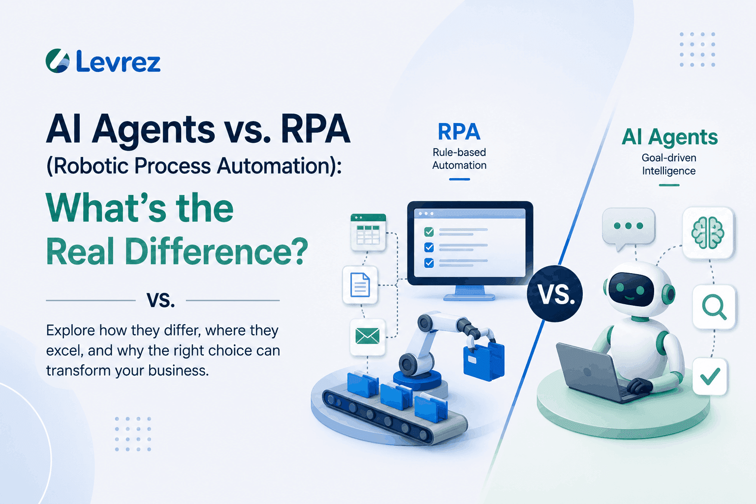 AI Agents vs. RPA (Robotic Process Automation): What's the Real Difference?