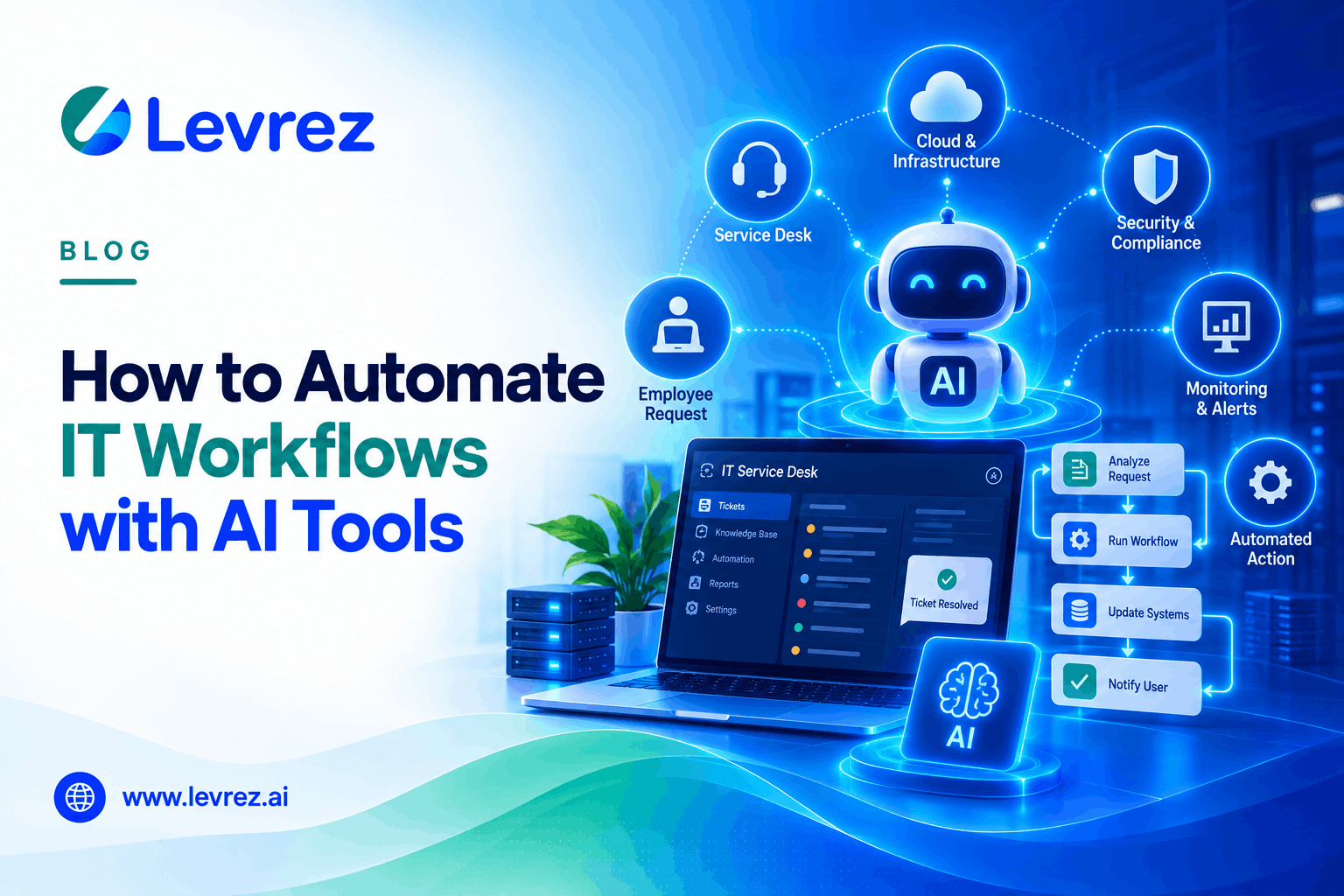 How to Automate IT Workflows with AI Tools